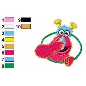 Bigbird Embroidery Design 5